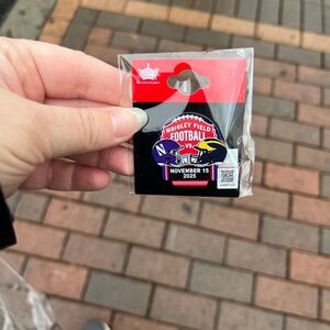 2025 Wrigley Field Northwestern versus Michigan Big ten Football Pin
